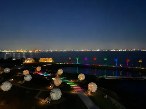 A National Park in Fukuoka That Stays Open Until 9 PM: Sparklers and Lantern Walks at "Seaside Night"