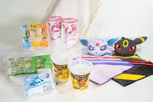 Eevee Serbu FamilyMart! Dari Frappe hingga Sandwich, Semuanya Bertema Eevee!
