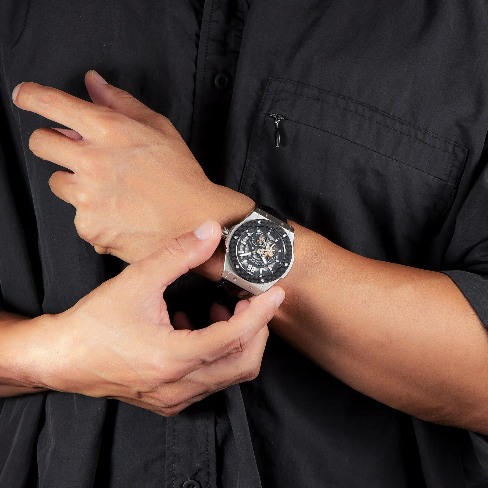 AE86 model on the wrist