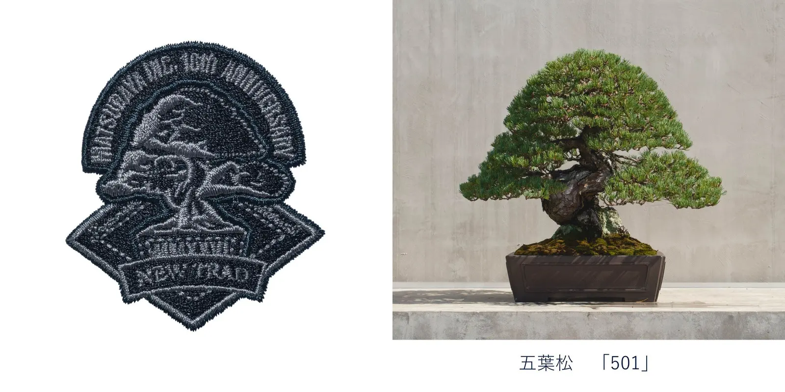 Matsubaya 10th anniversary side patch