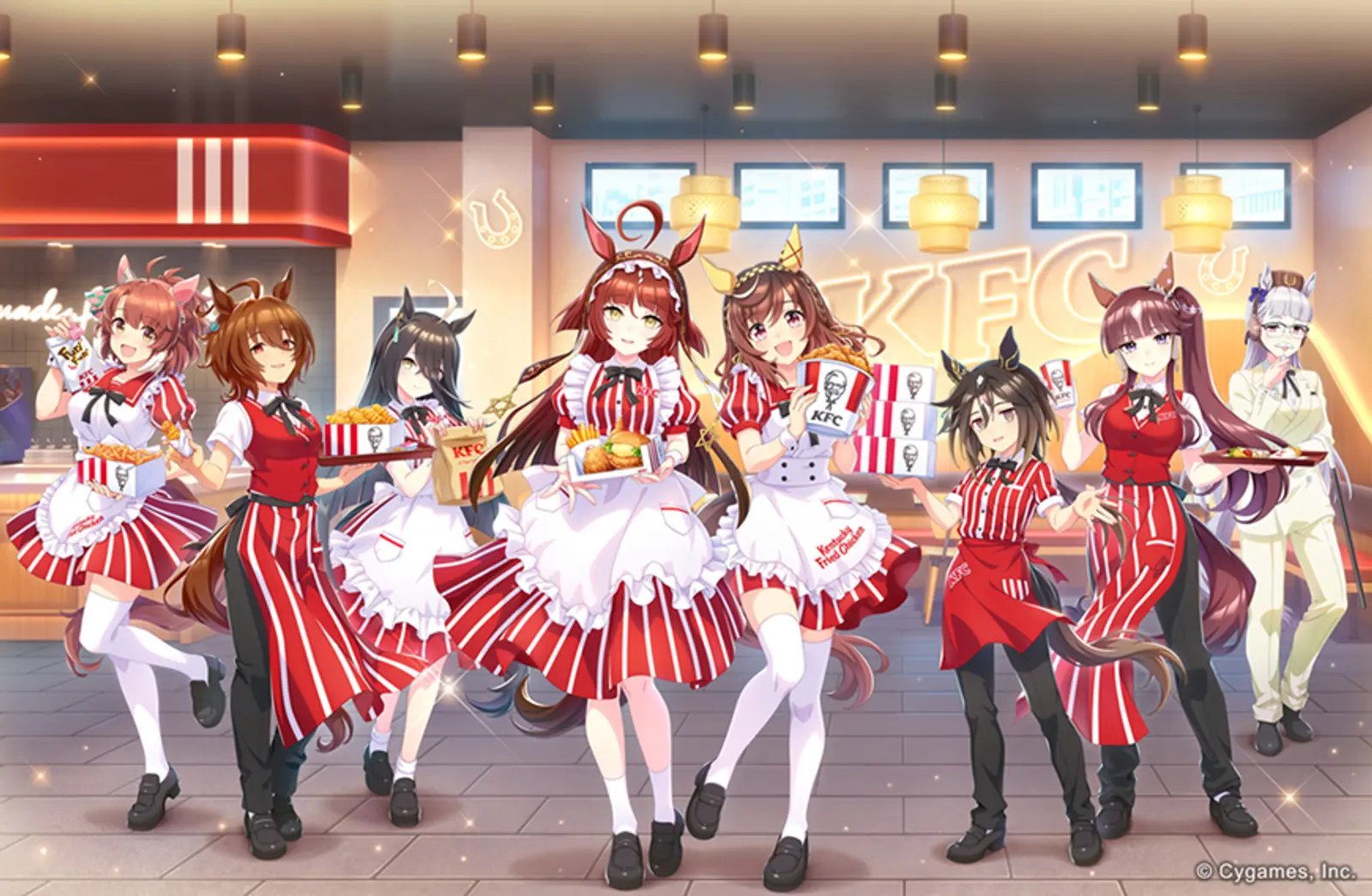 KFC Japan × Umamusume: SSR Support Cards, Carrot-Colored Dip, and Gold Ship Dressed as Colonel Sanders