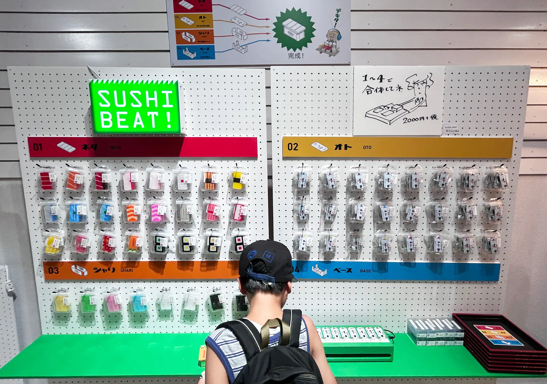 Sushi Beat units
