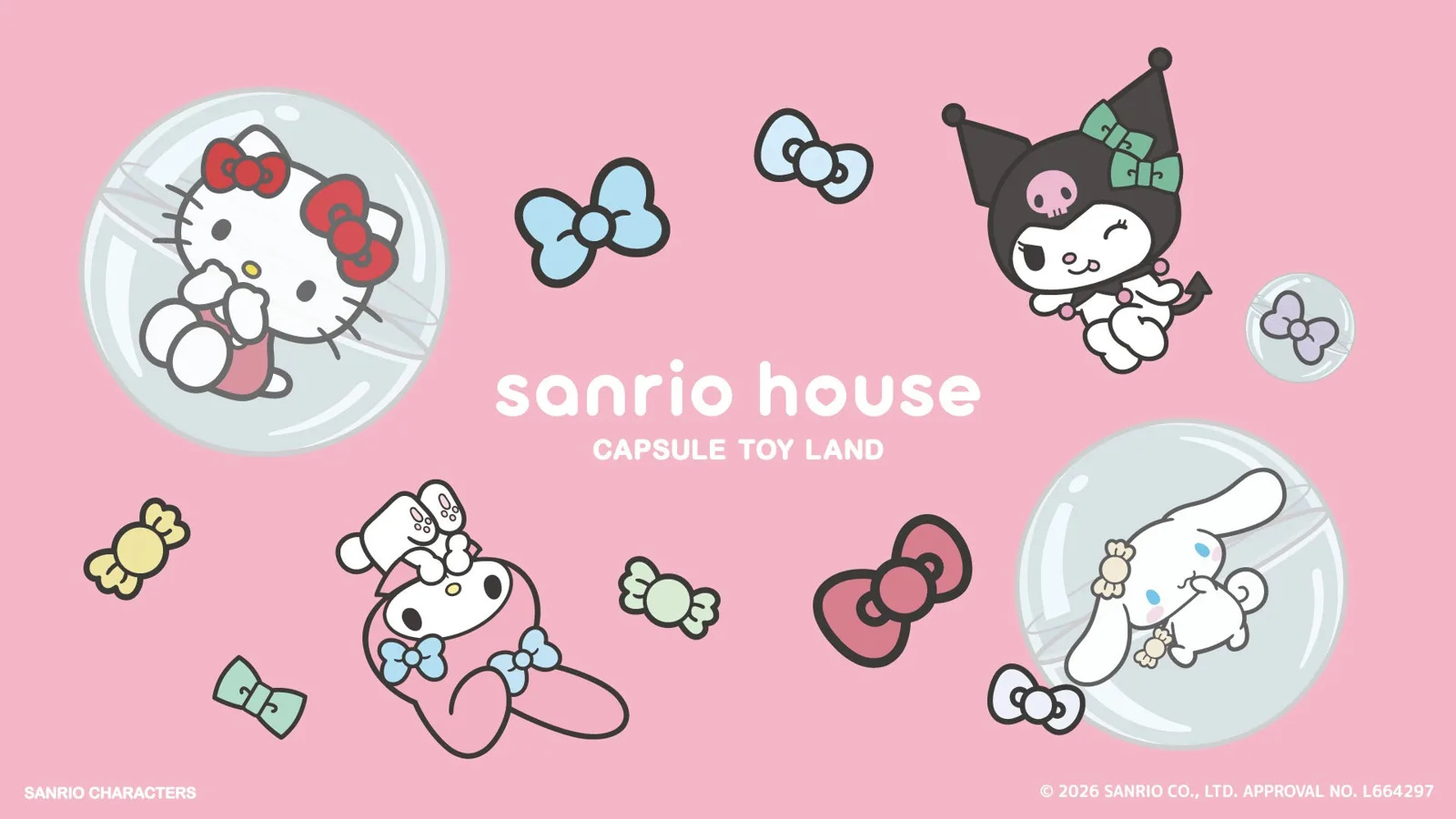 sanrio house名古屋PARCO店、初のカフェ併設。ハローキティ限定グッズ