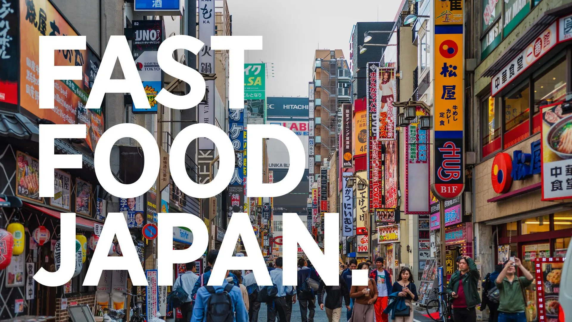 If You're Lost, Just Eat This – 10 Chain Restaurants That Conquered Japan