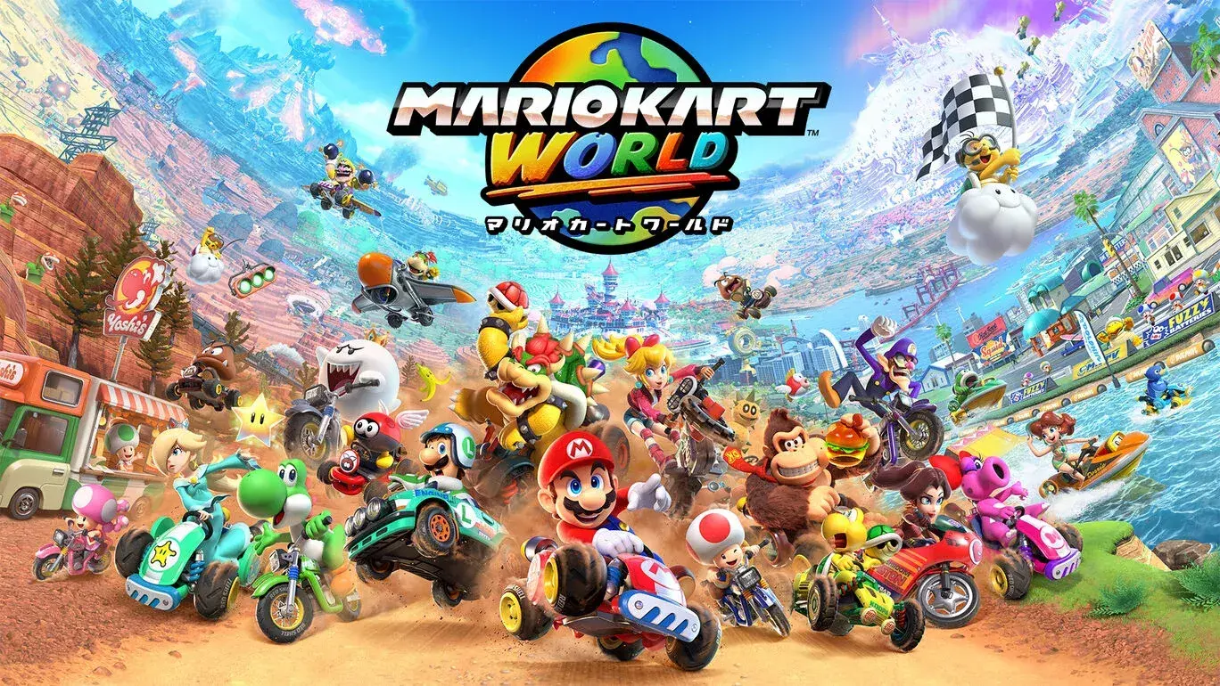 ついに明日発売!『マリオカート ワールド』で世界をぶっちぎれ!Nintendo Switch 2と同時登場!